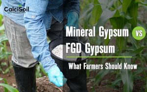 Mineral Gypsum vs FGD Gypsum: What Farmers Should Know