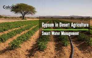 Gypsum in Desert Agriculture