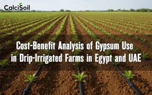 Gypsum Cost Benefit Analysis for Drip Irrigation in Egypt & UAE